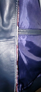 Kasba Hooded Leather Bomber