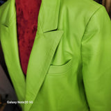 Bigi Leather Blazer