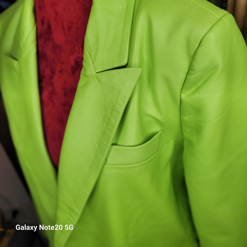 Bigi Leather Blazer