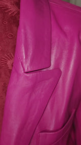 Bigi Leather Blazer