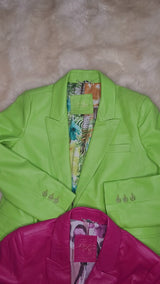Bigi Leather Blazer