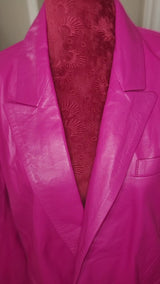 Bigi Leather Blazer