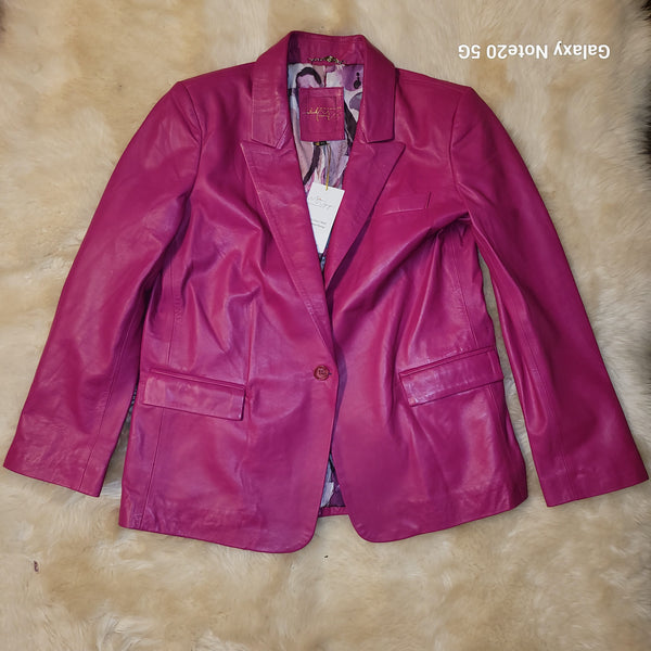 Bigi Leather Blazer